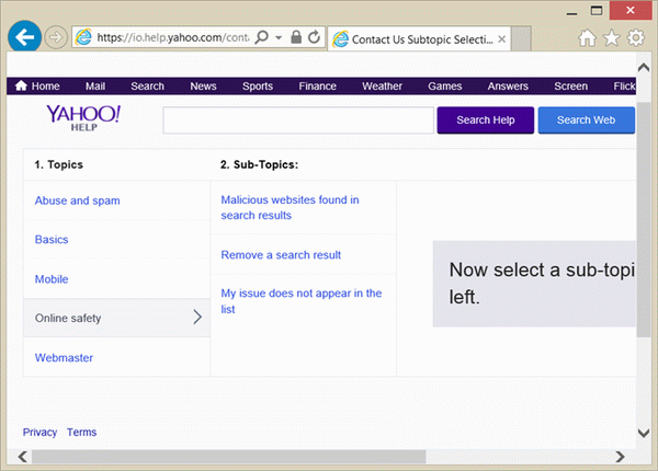 Поисковые системы Yahoo!